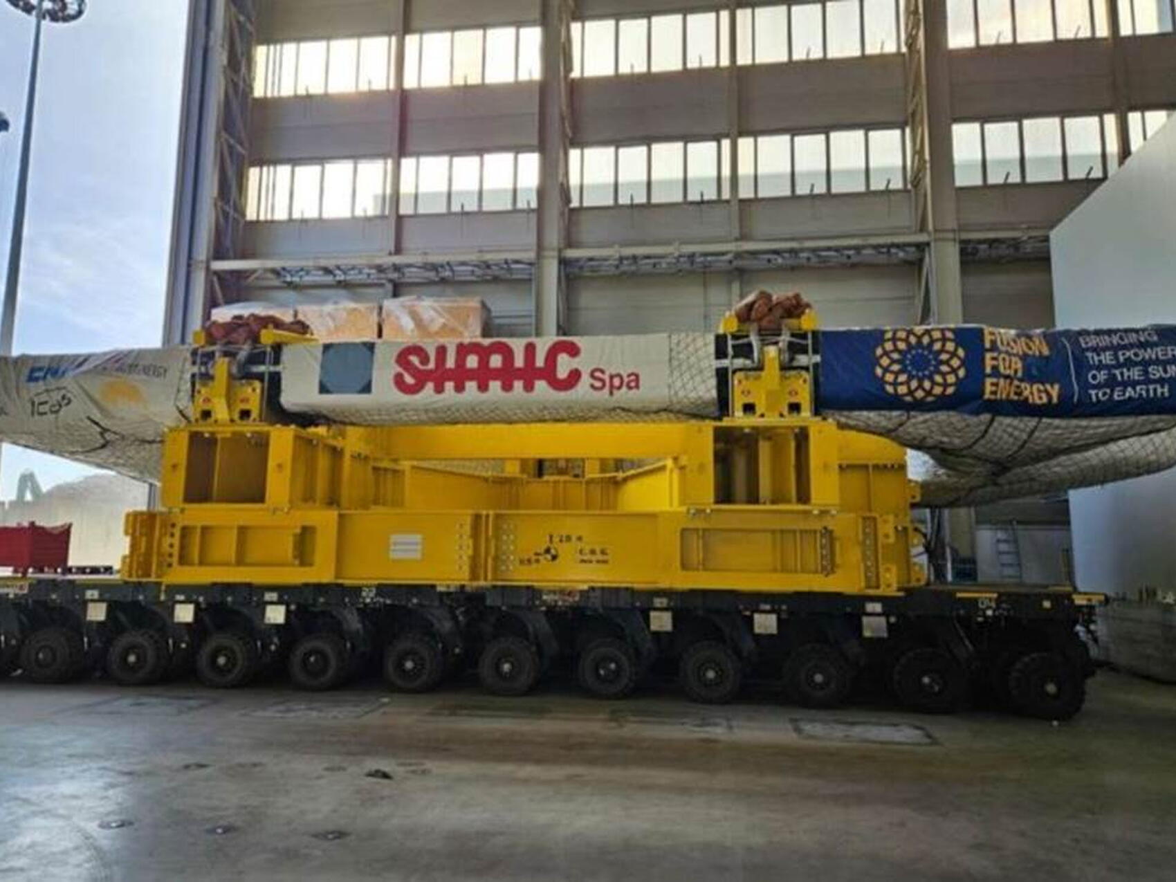 Europe sends last toroidal field coil